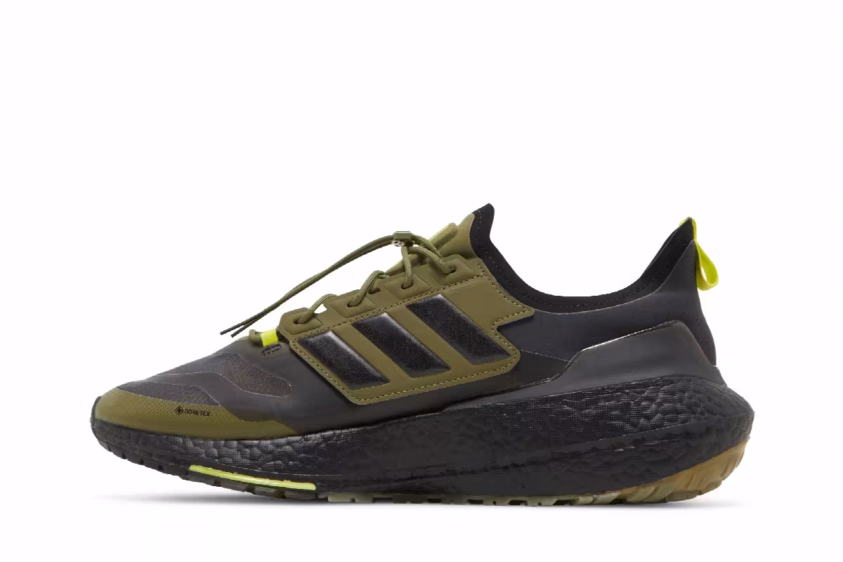 adidas UltraBoost 21 GTX Focus Olive, view 4