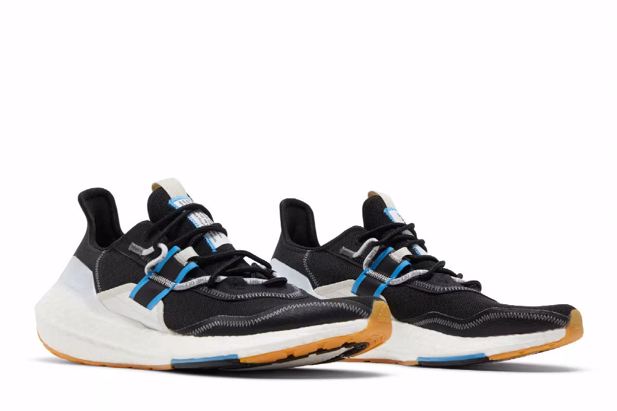 Parley x adidas UltraBoost 21 Black Orbit Grey, view 9