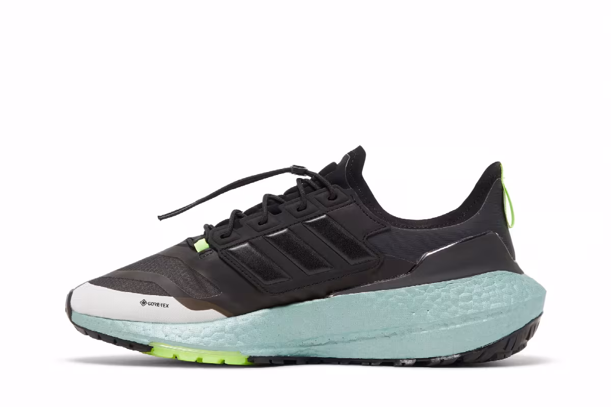 adidas UltraBoost 21 GORE-TEX Black Signal Green, view 4