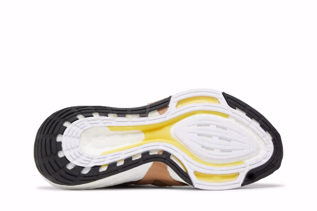 Stella McCartney x adidas Women's UltraBoost 21 Brown White Vapour, view 5