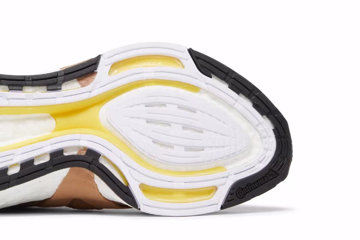 Stella McCartney x adidas Women's UltraBoost 21 Brown White Vapour, view 6