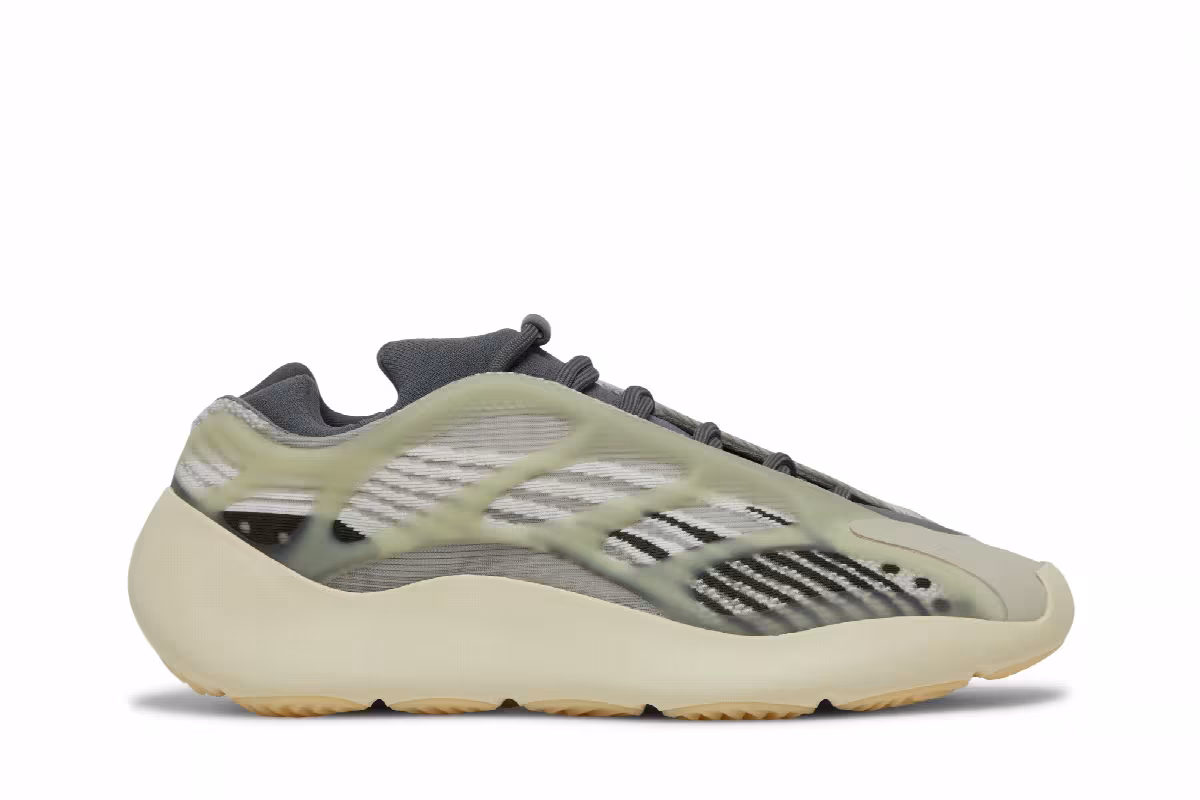 adidas Men's Yeezy 700 V3 Fade Salt, view 2