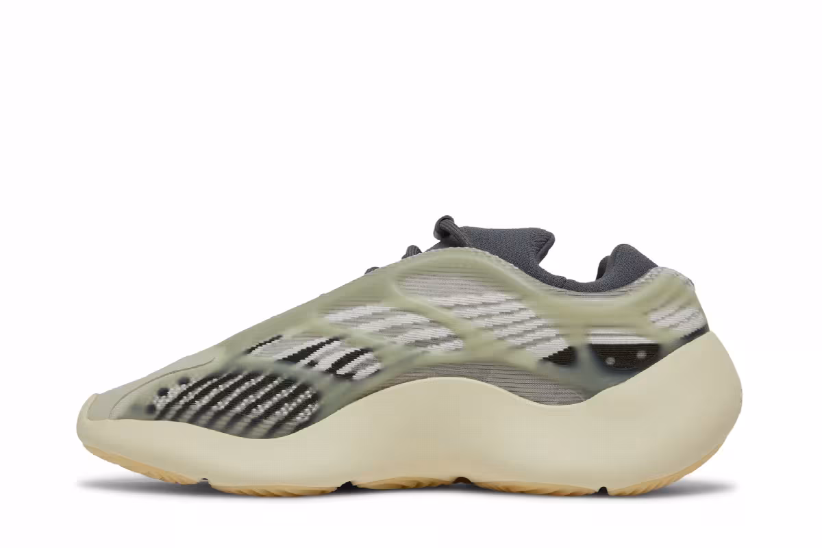 adidas Men's Yeezy 700 V3 Fade Salt, view 4