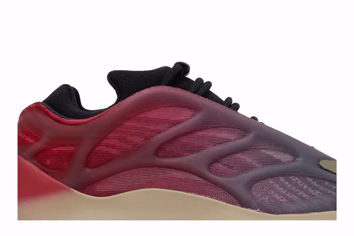 adidas Men's Yeezy 700 V3 Fade Carbon, view 3