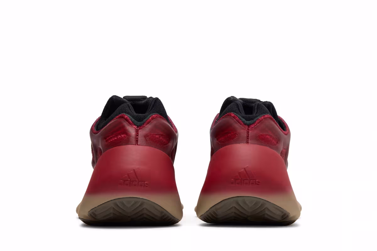 adidas Men's Yeezy 700 V3 Fade Carbon, view 7