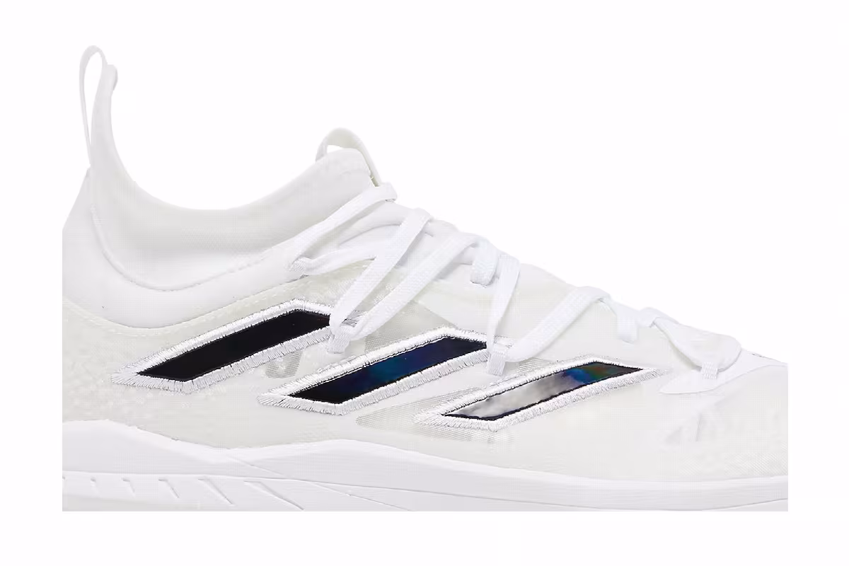 adidas Adizero Afterburner NWV White Black Iridescent, view 3