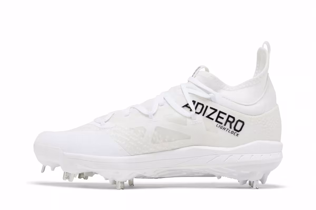 adidas Adizero Afterburner NWV White Black Iridescent, view 4