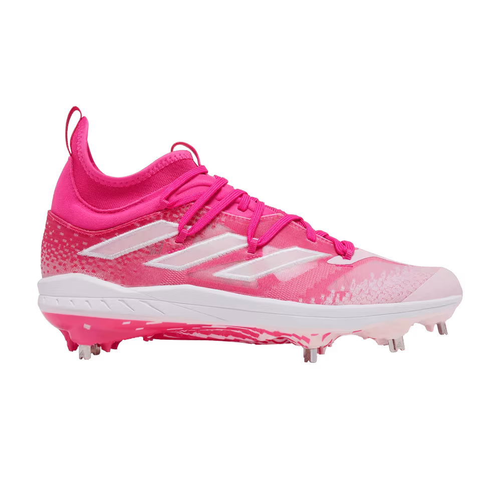adidas Adizero Afterburner NWV Cleats Team Shock Pink