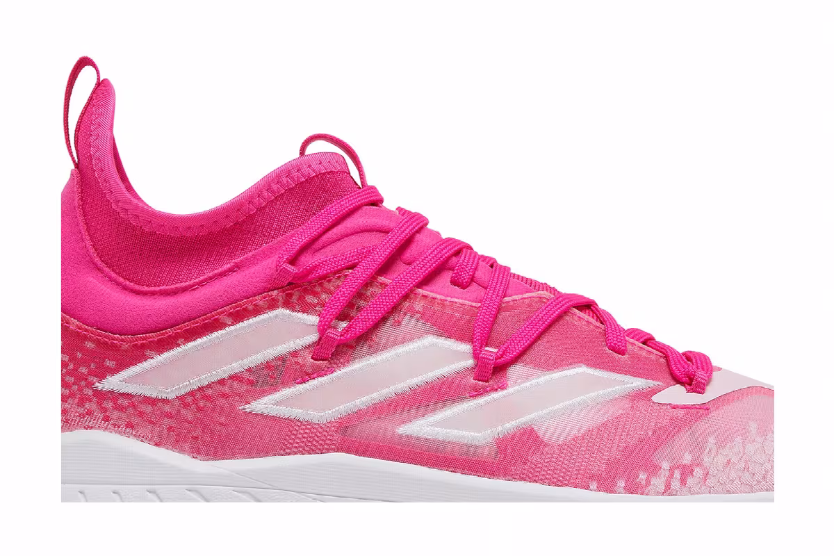 adidas Adizero Afterburner NWV Cleats Team Shock Pink, view 3