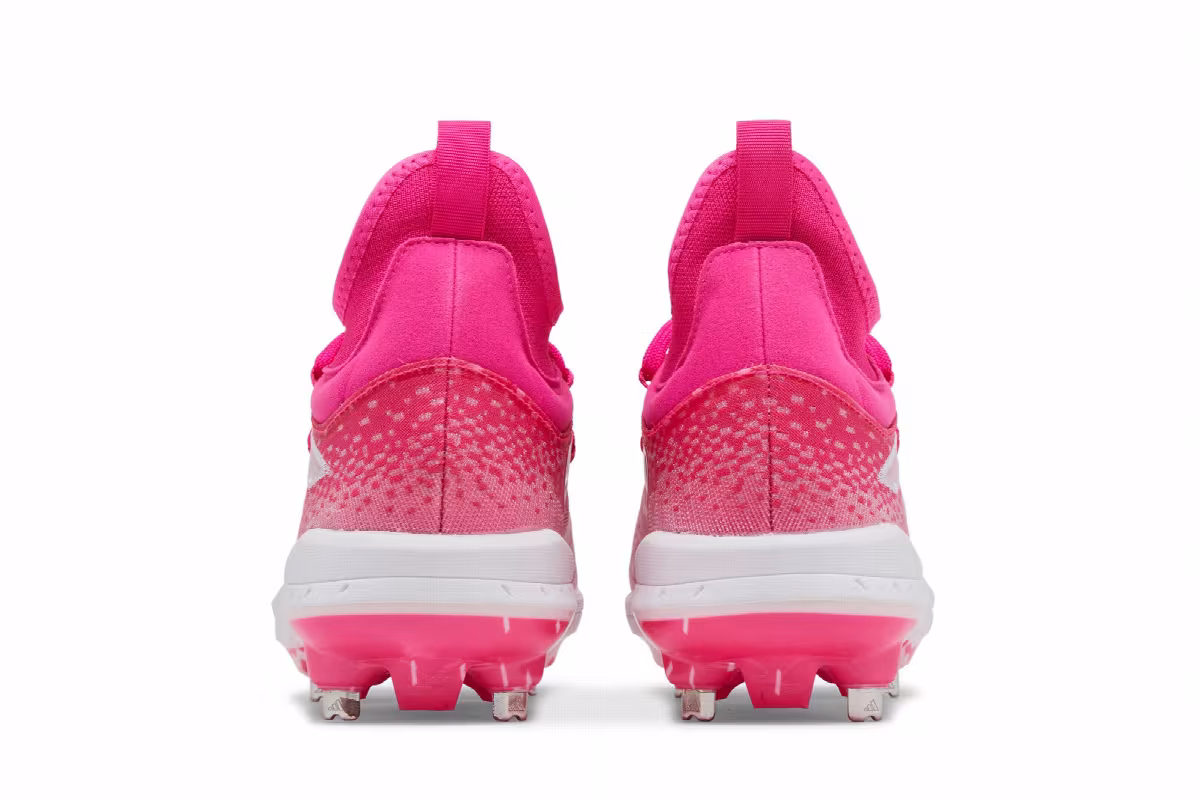 adidas Adizero Afterburner NWV Cleats Team Shock Pink, view 7