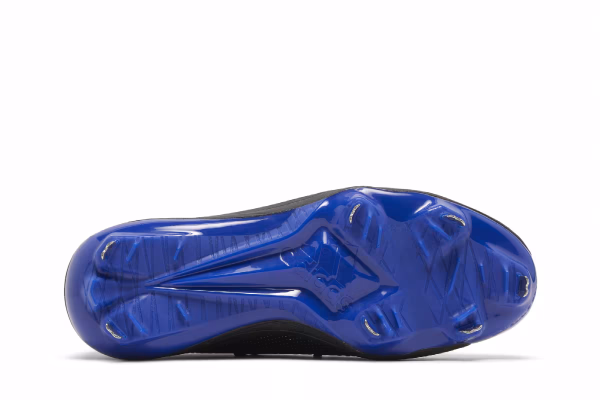 Adidas Adizero Afterburner 7 Black Royal Blue, view 5