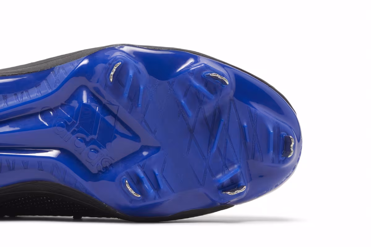 Adidas Adizero Afterburner 7 Black Royal Blue, view 6