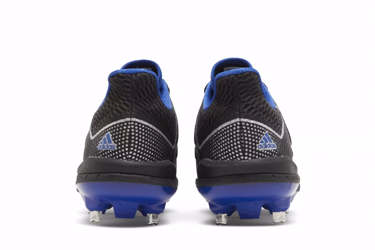 Adidas Adizero Afterburner 7 Black Royal Blue, view 7