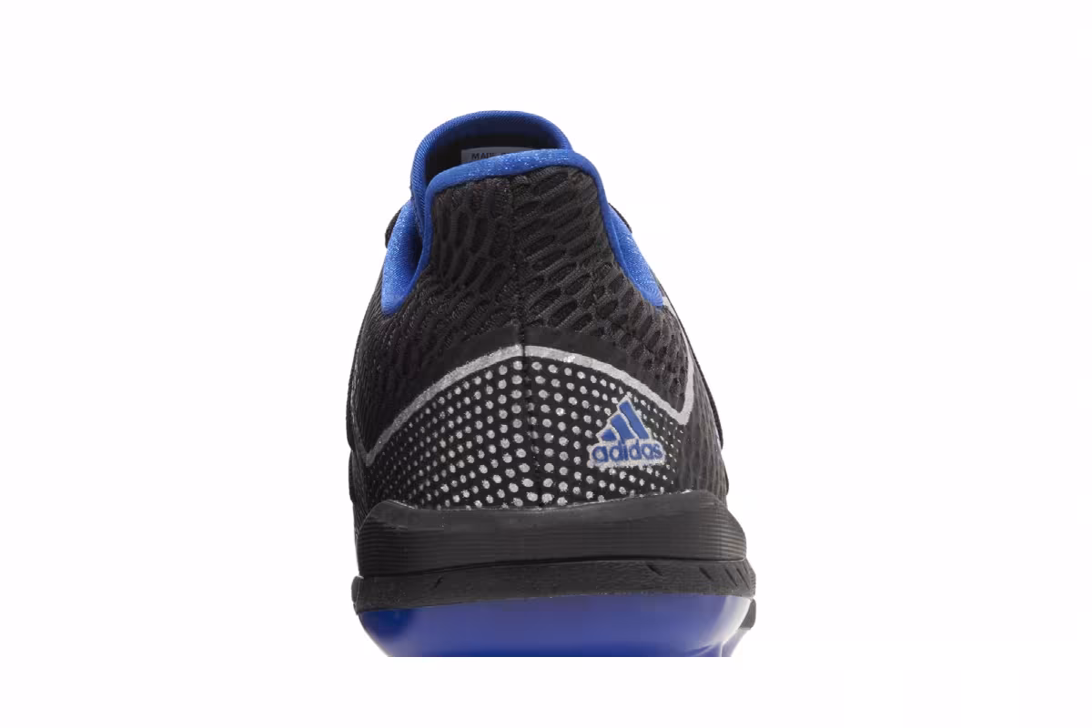 Adidas Adizero Afterburner 7 Black Royal Blue, view 8