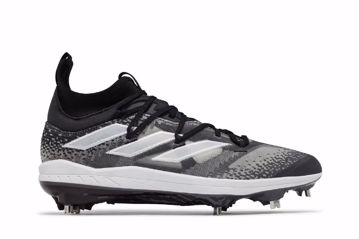 adidas Adizero Afterburner NWV Black White Grey, view 2