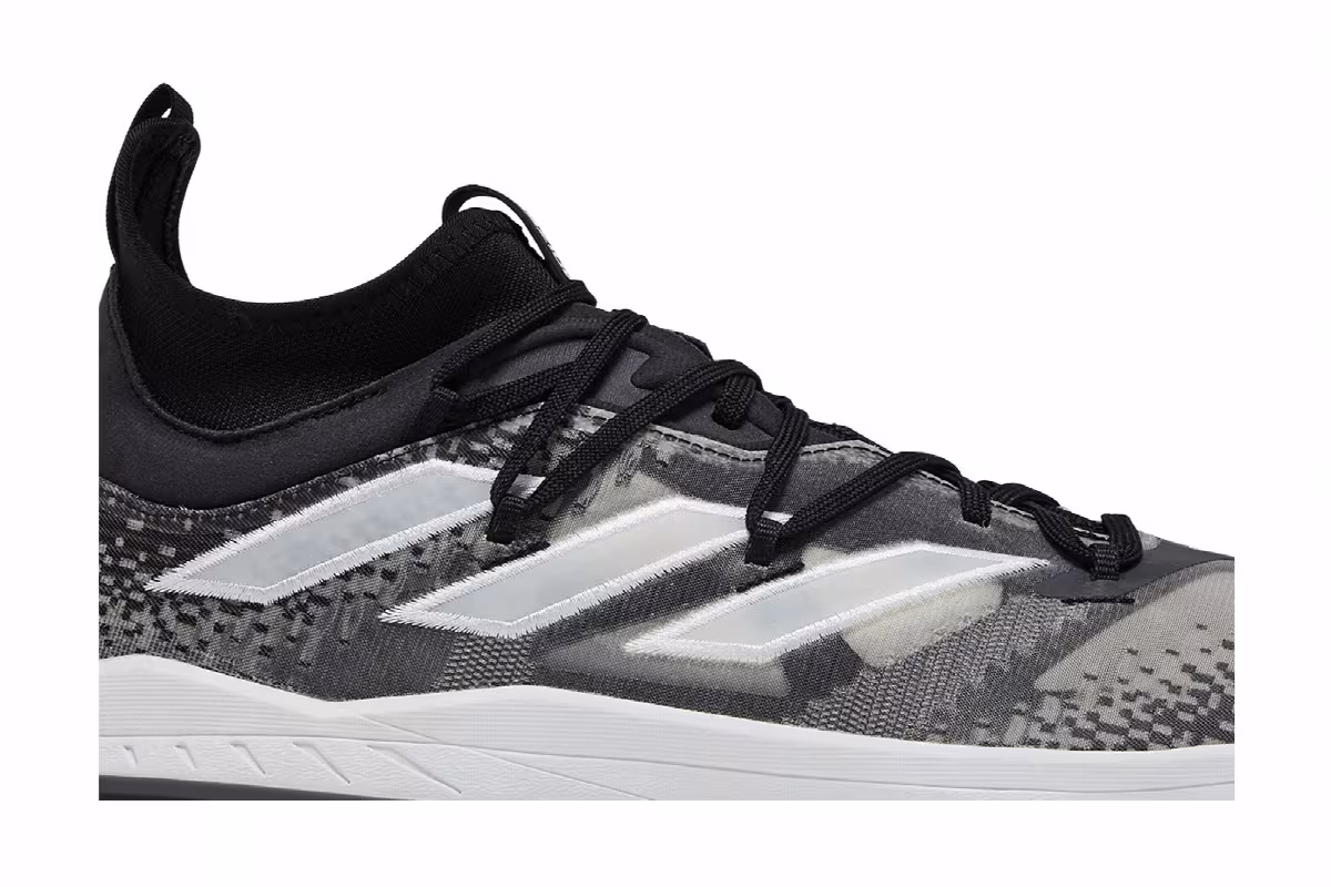 adidas Adizero Afterburner NWV Black White Grey, view 3