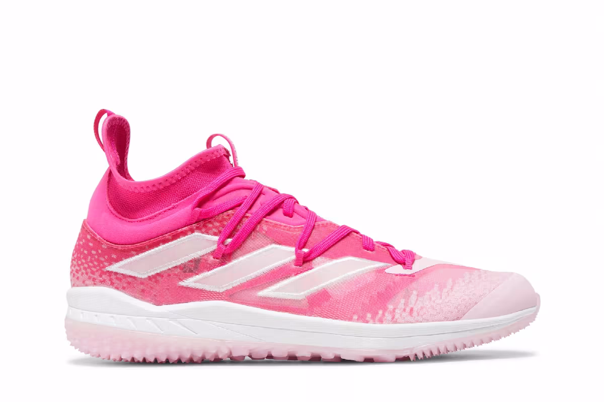 adidas Adizero Afterburner NWV TF Team Shock Pink, view 2