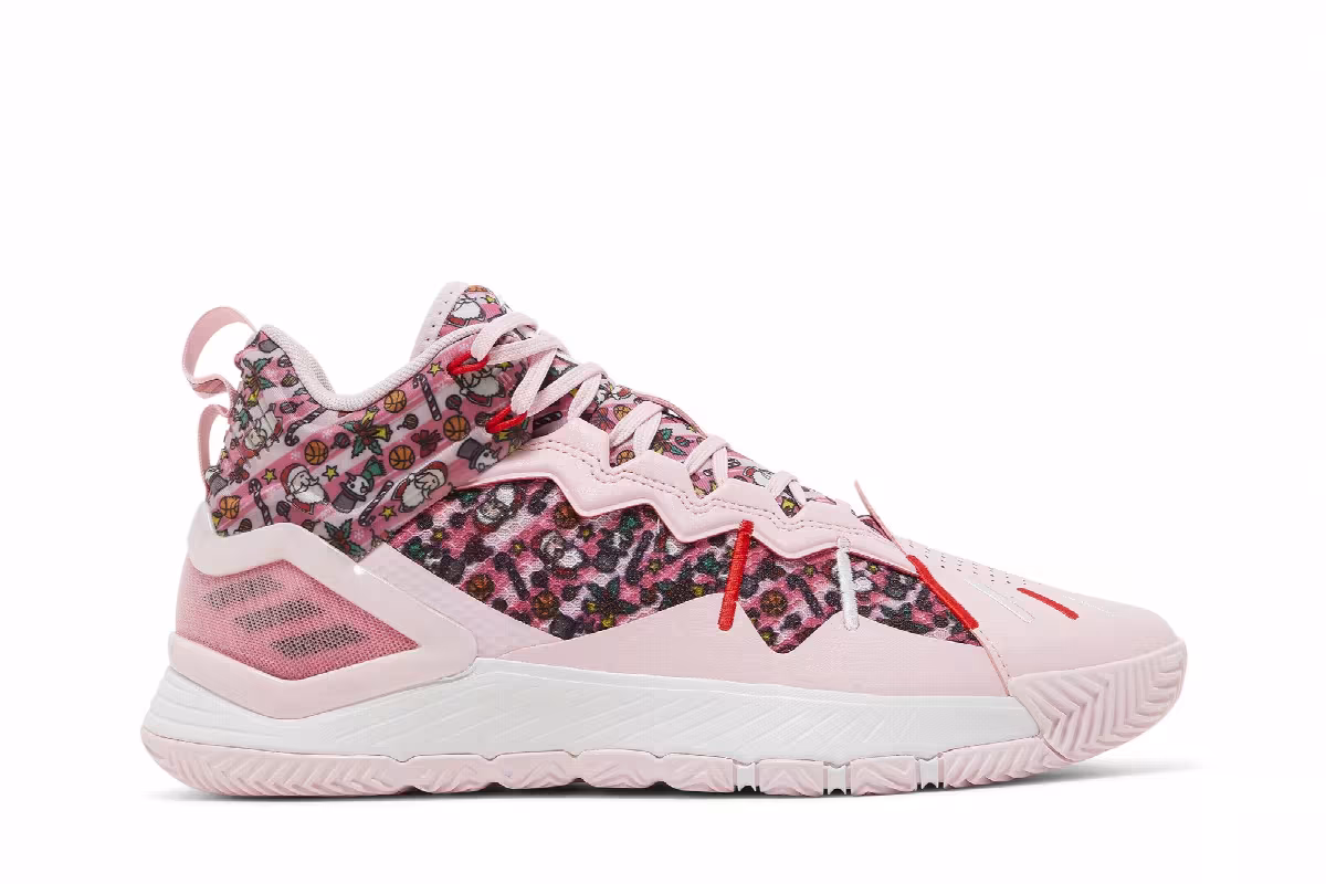 adidas D Rose Son of Chi Christmas - Clear Pink, view 2