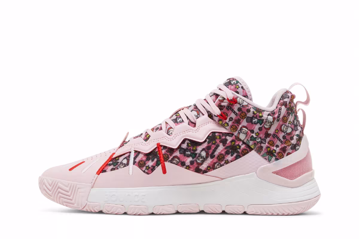 adidas D Rose Son of Chi Christmas - Clear Pink, view 4