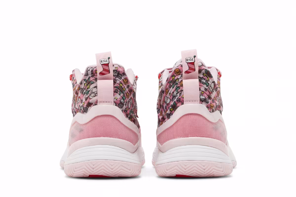 adidas D Rose Son of Chi Christmas - Clear Pink, view 7