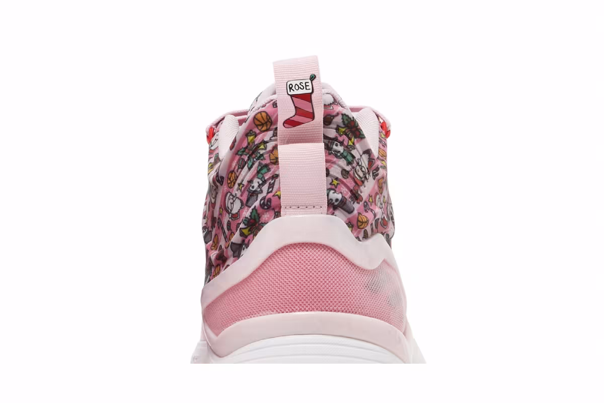 adidas D Rose Son of Chi Christmas - Clear Pink, view 8