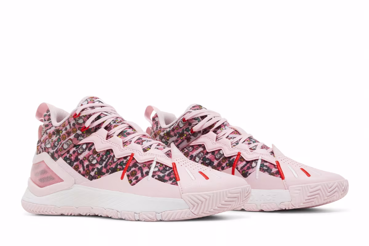 adidas D Rose Son of Chi Christmas - Clear Pink, view 9