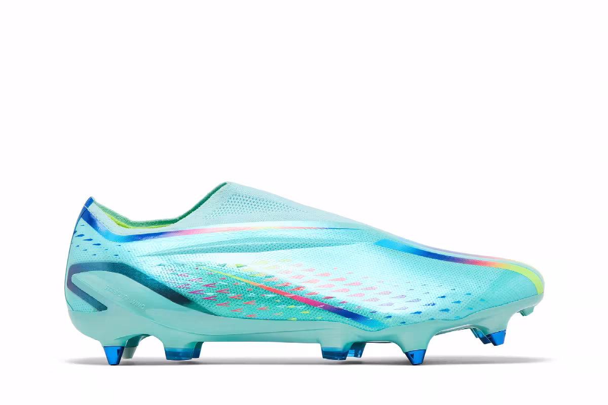 Adidas X Speedportal+ SG Al Rihla Pack - Clear Aqua, view 2