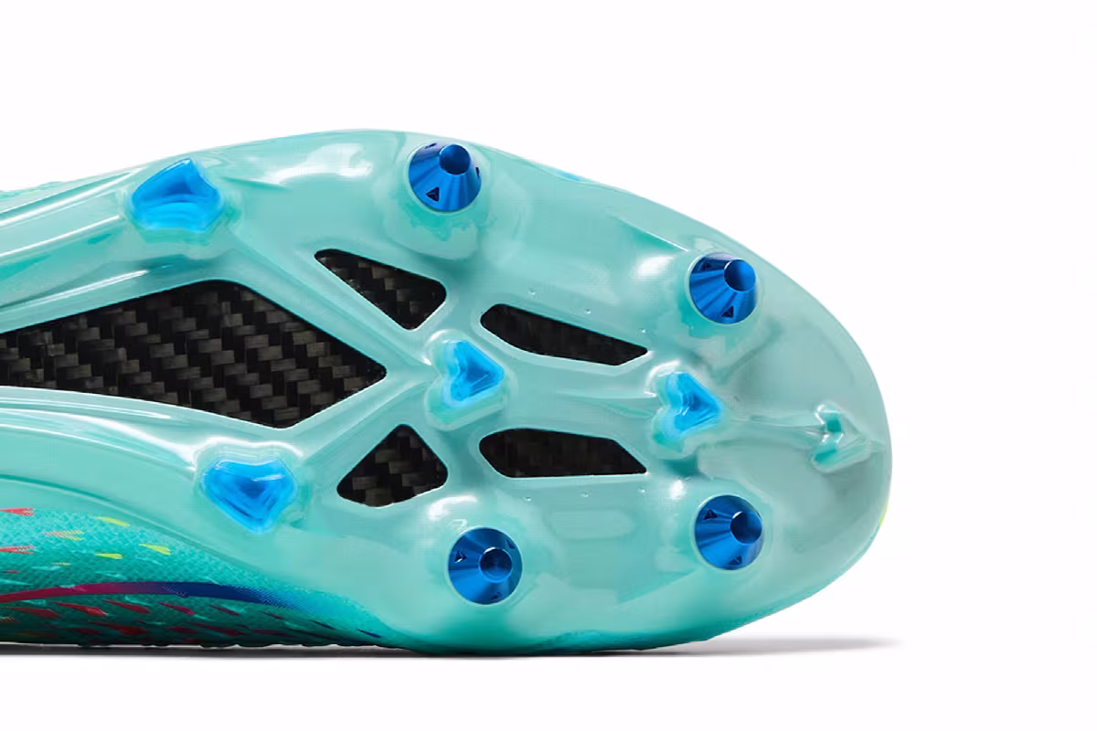Adidas X Speedportal+ SG Al Rihla Pack - Clear Aqua, view 6