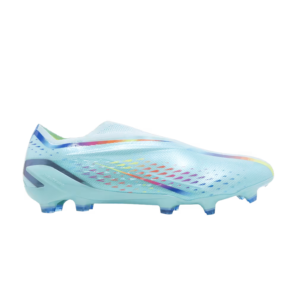 adidas X Speedportal+ FG Al Rihla Pack - Clear Aqua