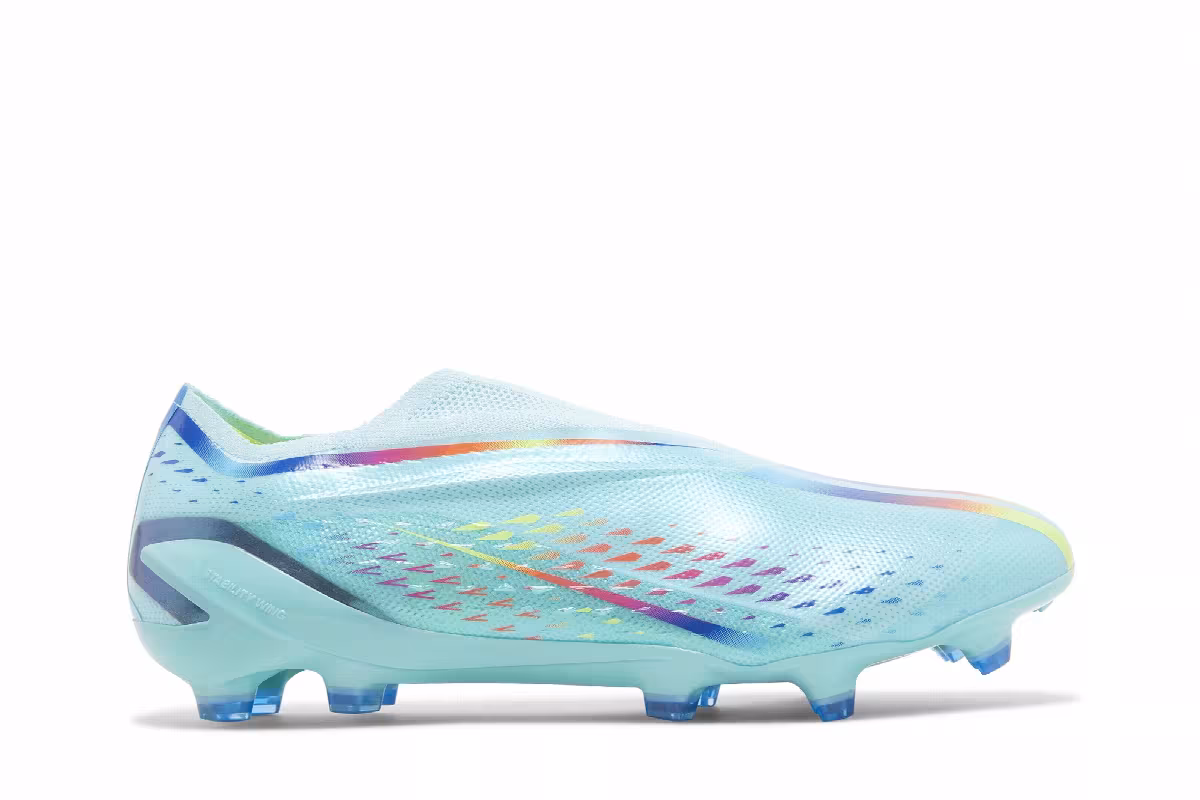adidas X Speedportal+ FG Al Rihla Pack - Clear Aqua, view 2