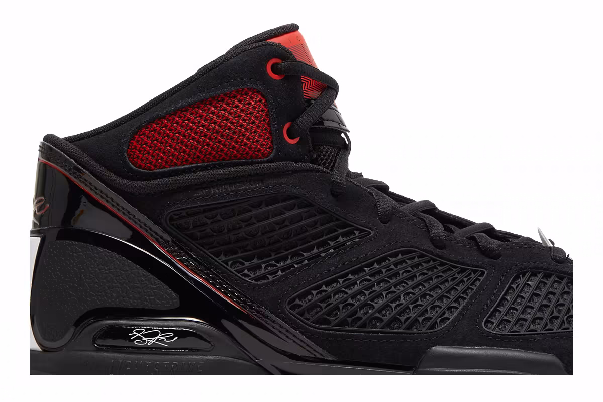 adidas Adizero Rose 1.5 Restomod Black Vivid Red, view 3