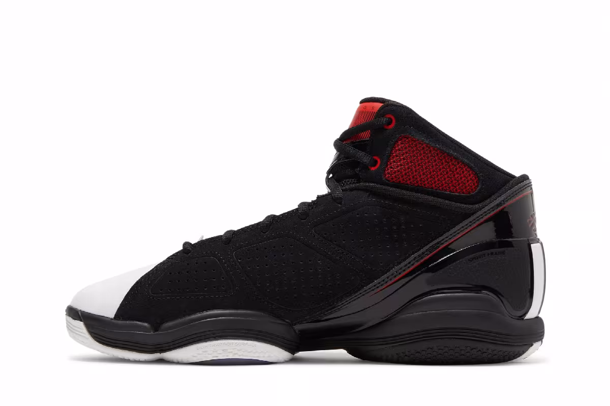 adidas Adizero Rose 1.5 Restomod Black Vivid Red, view 4