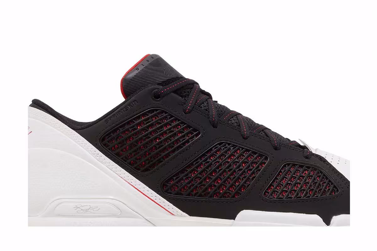 adidas Adizero Rose 1.5 Low Restomod Black Vivid Red, view 3