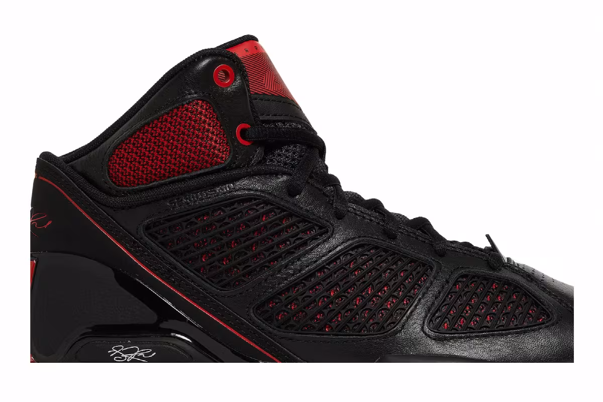 adidas Adizero Rose 1.5 Restomod Black Vivid Red, view 3