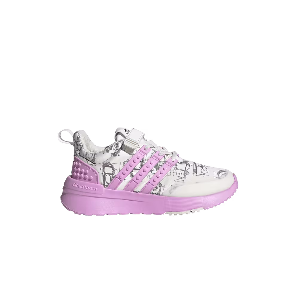 LEGO x adidas Racer TR Little Kid Off White Bliss Lilac