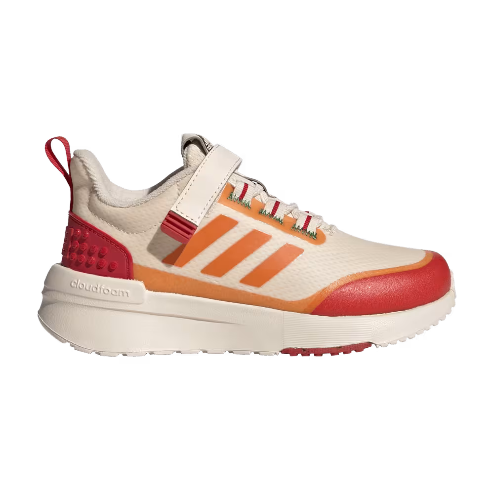 LEGO x adidas Racer TR Little Kid Ecru Tint Bahia Orange