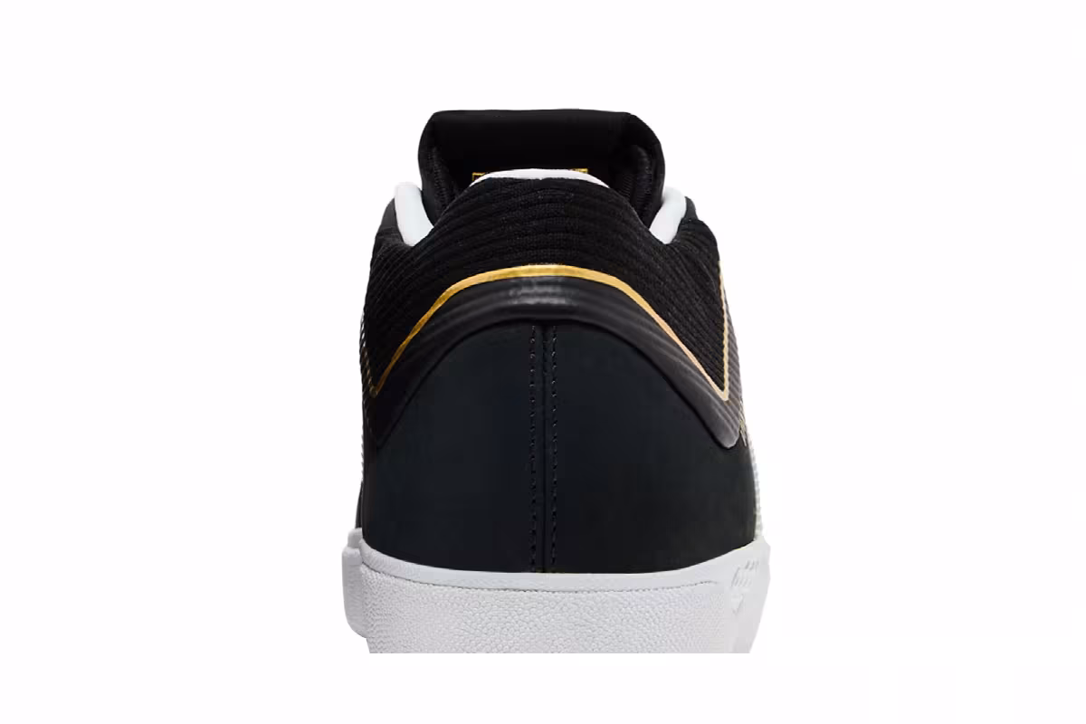 Adidas Tyshawn Black White Gold, view 8