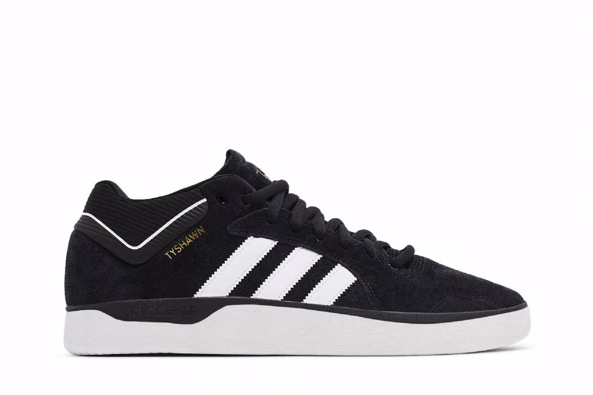 Adidas Tyshawn Black White, view 2