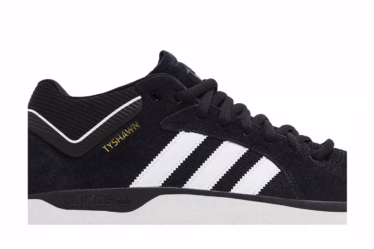 Adidas Tyshawn Black White, view 3