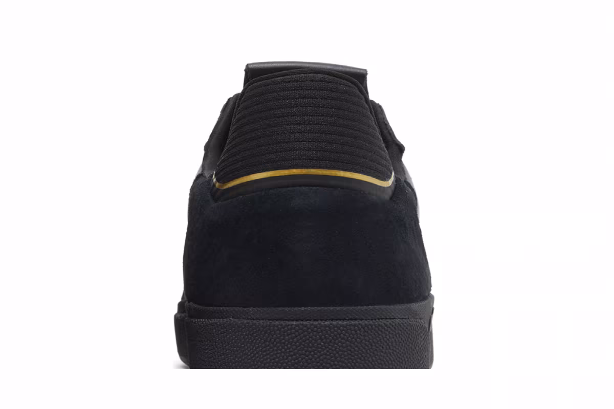 adidas Tyshawn Low Black Gold Metallic, view 8