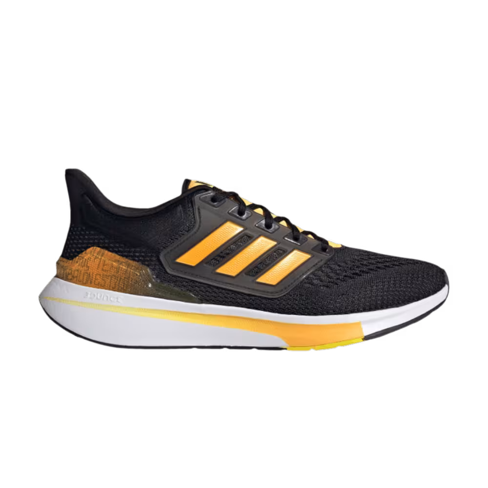 Adidas EQ21 Run Black Semi Solar Gold