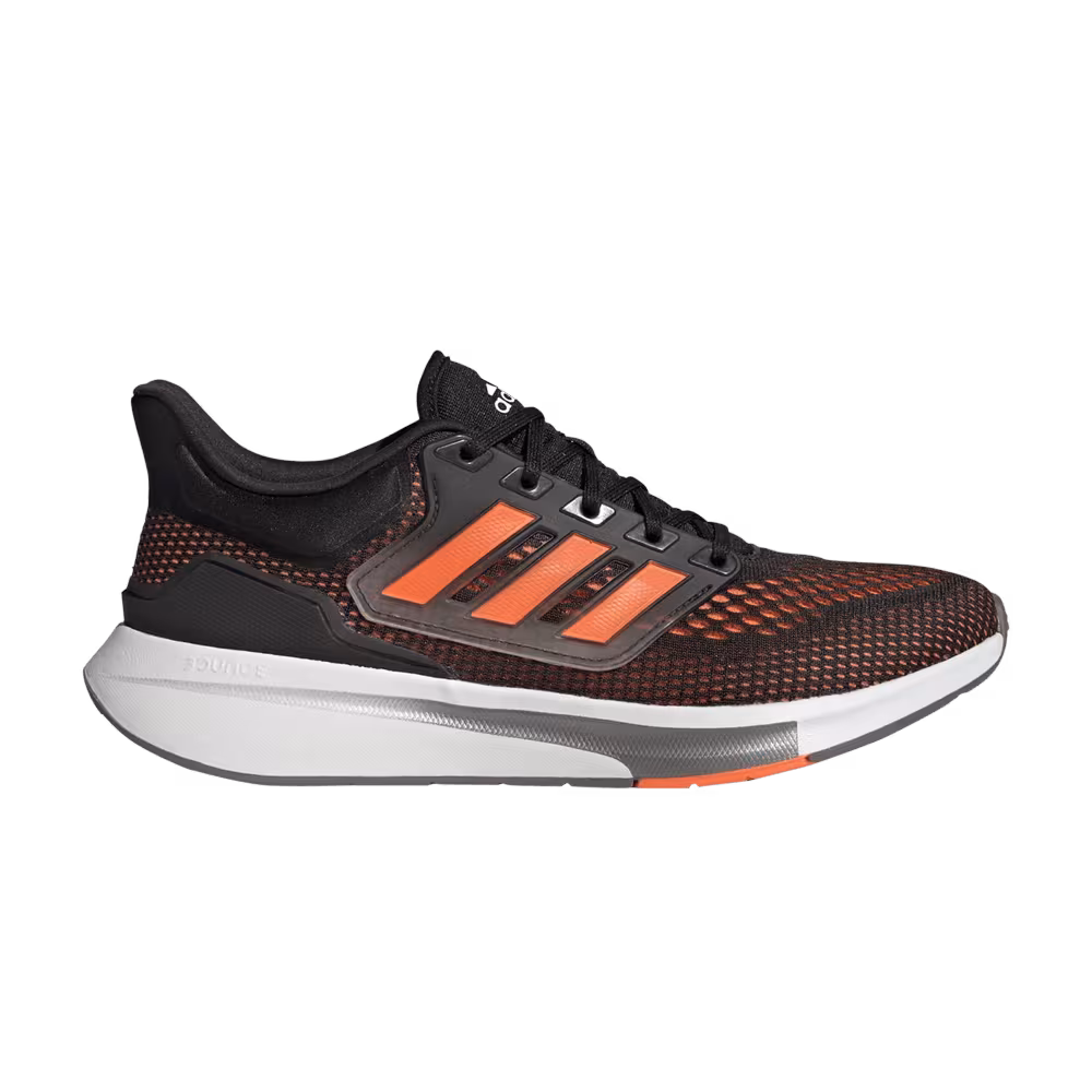 Adidas EQ21 Run Black Solar Orange