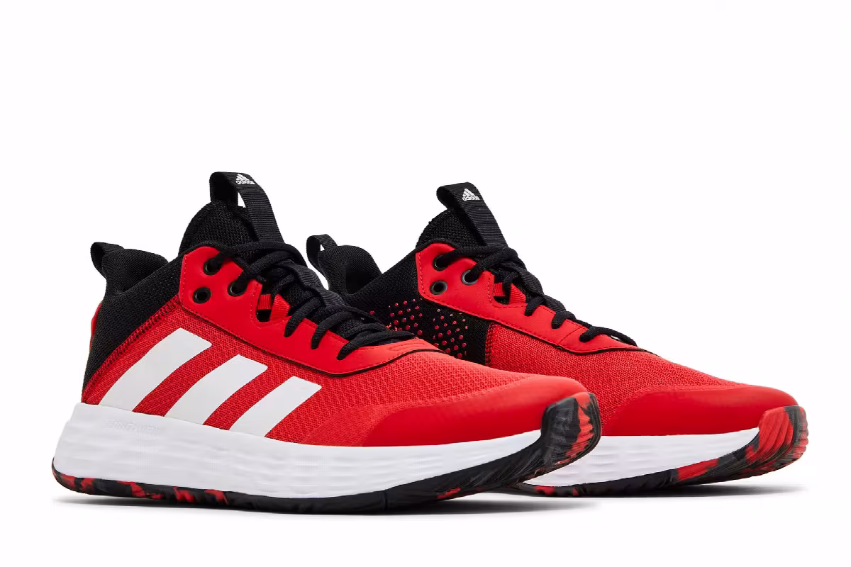 Adidas Own The Game Vivid Red, view 9