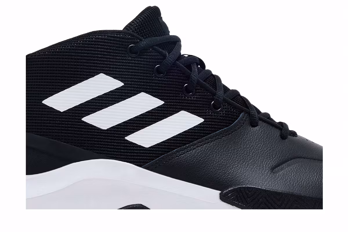 adidas Own The Game 2.0 Black White, view 3