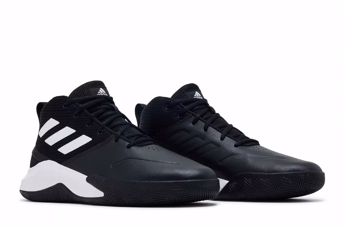 adidas Own The Game 2.0 Black White, view 9