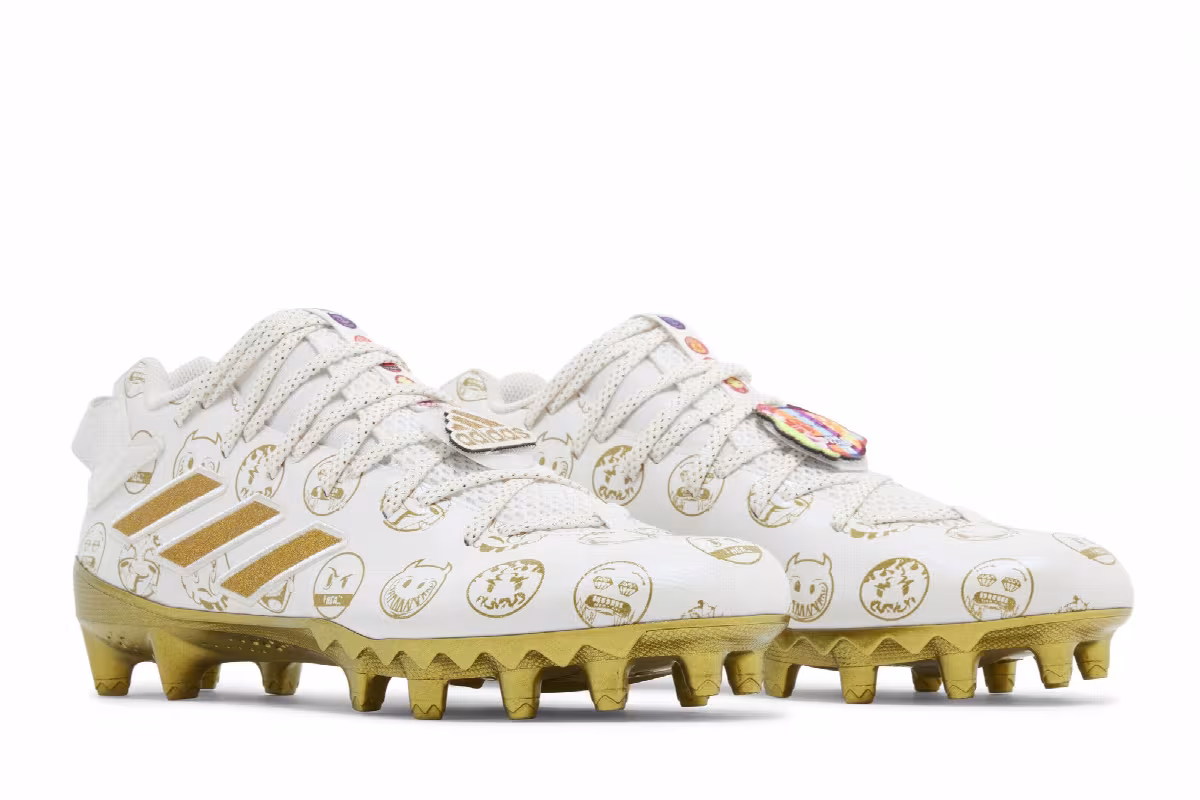 Adidas Freak 22 Big Mood - Gold Metallic, view 9