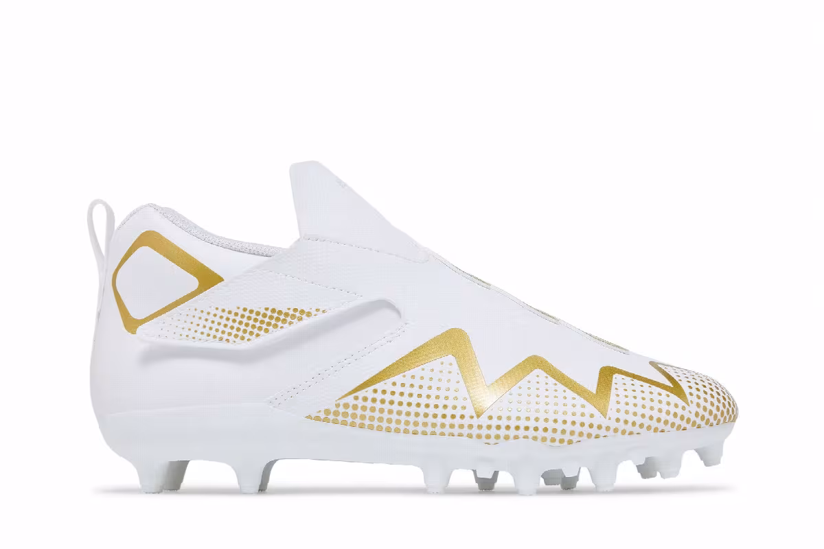 Adidas Freak Spark J White Gold Metallic, view 2