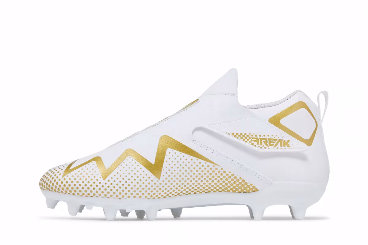 Adidas Freak Spark J White Gold Metallic, view 4