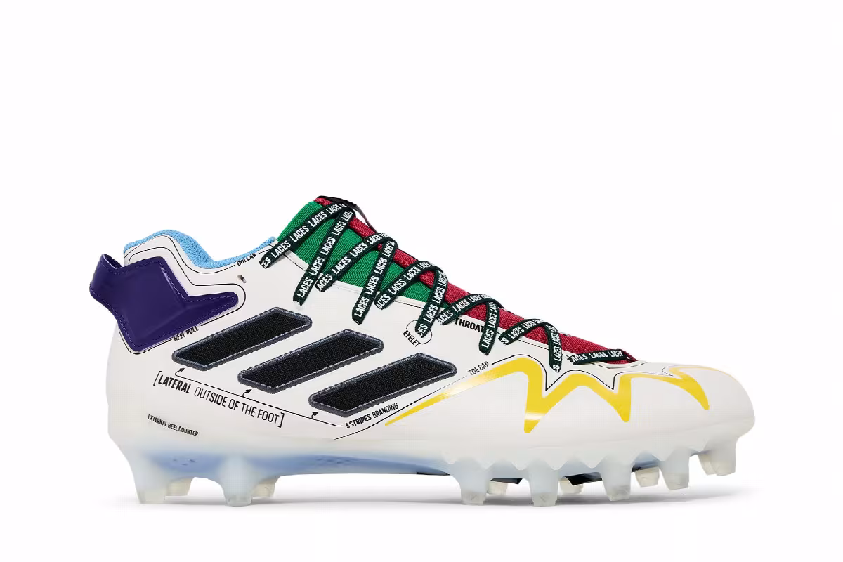 adidas Freak 22 White Multi, view 2