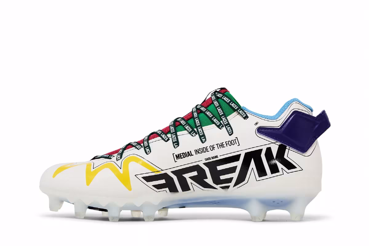 adidas Freak 22 White Multi, view 4